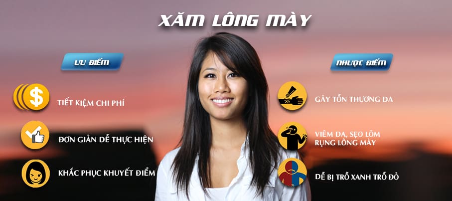 Top 10 công nghệ xăm chân mày “hot” nhất hiện nay